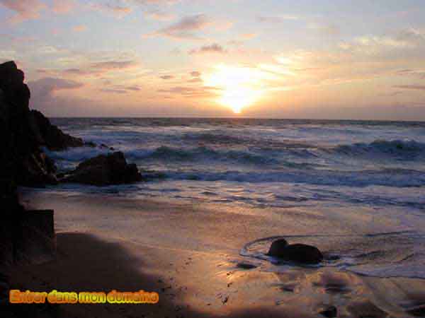 Saint-Pierre Quiberon : Port Bara sunset